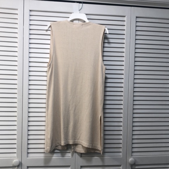 Jones New York Sport Silk Vest Sz L - Picture 4 of 6